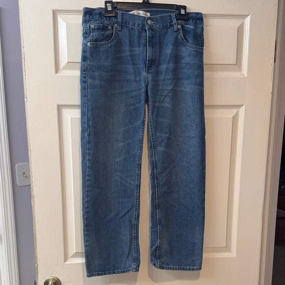 Levi's Other - Levi Strauss 505 Boys Jeans 18 Husky 36x29 Straight Leg Blue Like New